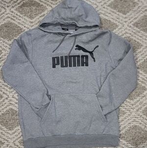 PUMA Heather Gray Hoodie